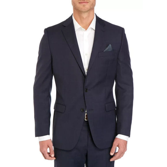 New with Tags Lauren Ralph Lauren Blue Tic Sport Coat 48L